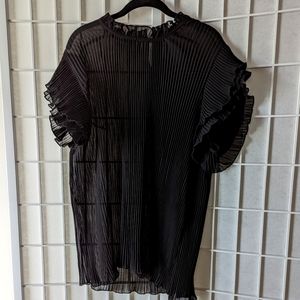 City Chic Black Off Beat Shirt